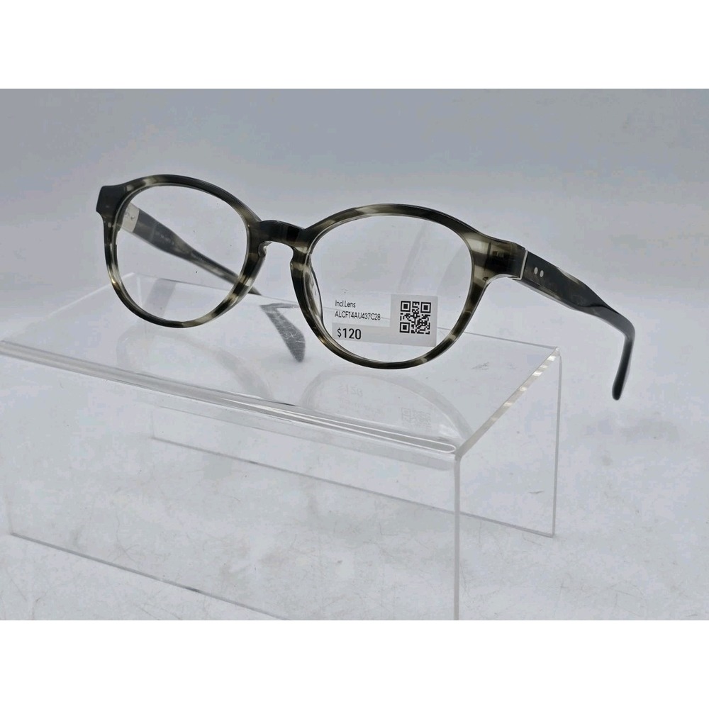 Jins Tortoise Shell Eyeglass Frames 52 - 19-141- 41 ALCF14AU437C28 - SITS ASKEW